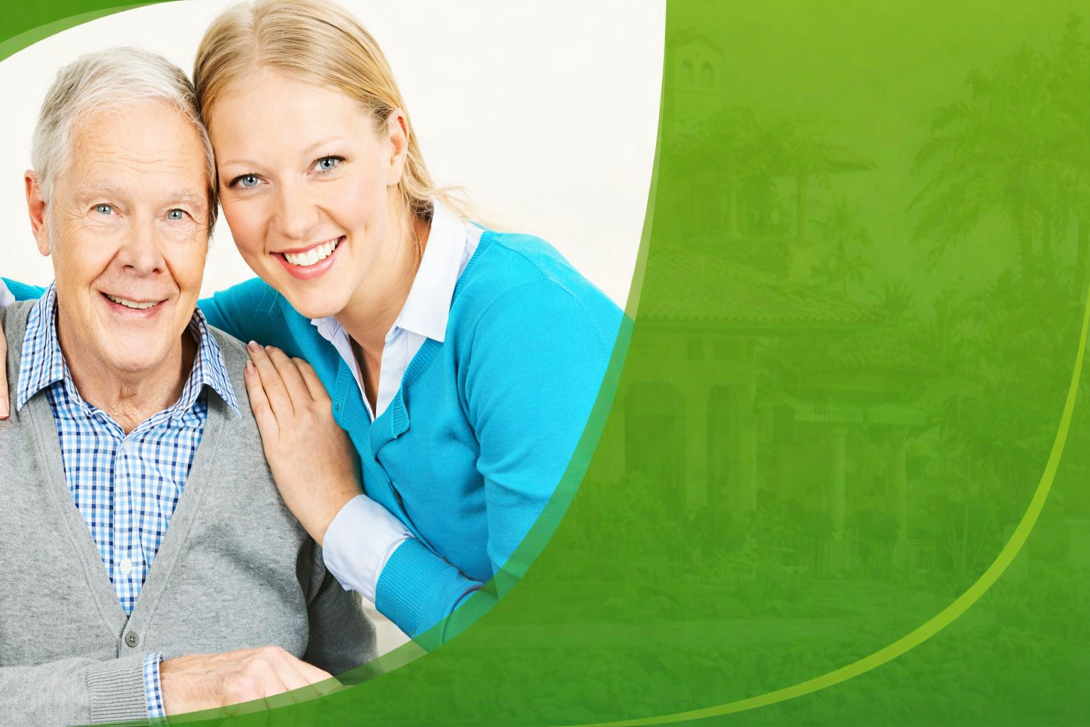Professional caregiver assisting senior at home in Miami-Dade